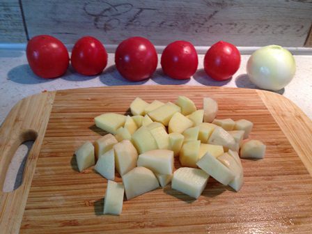 Борщ украинский постный