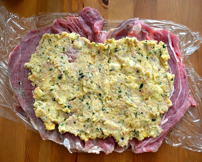 Мясной рулет по-неаполитански