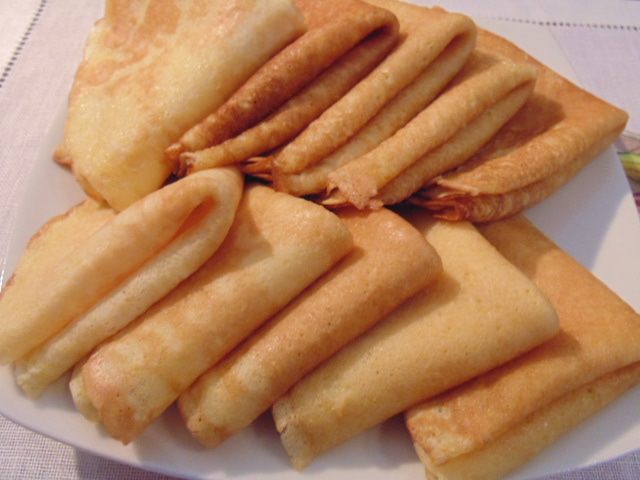 Блины на кукурузной муке