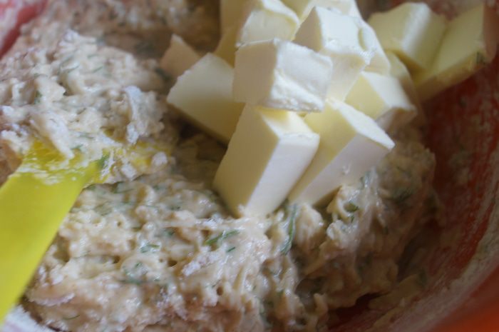 Булочки сырные с паприкой и укропом
