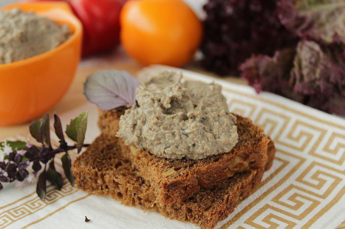 Паштет печеночный с баклажаном