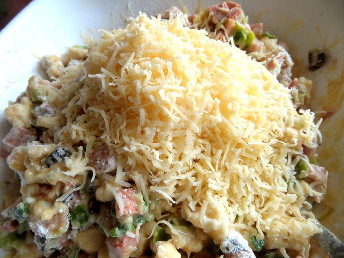 Закусочные овощные кексы