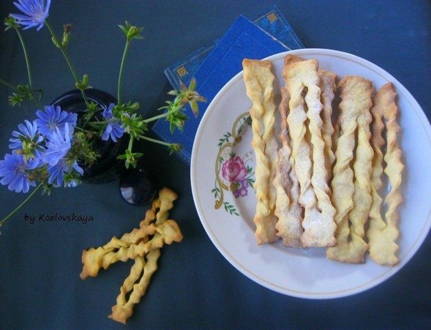 Печенье &amp;quot;Хворост&amp;quot; в духовке