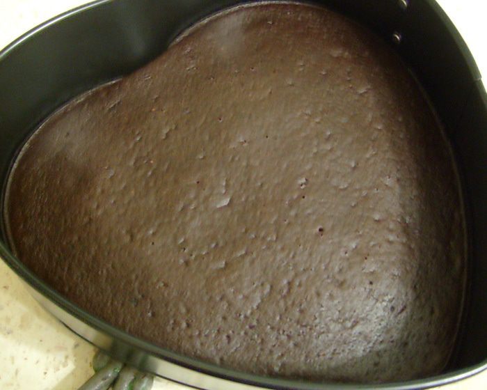 Шоколадный торт с черносливом