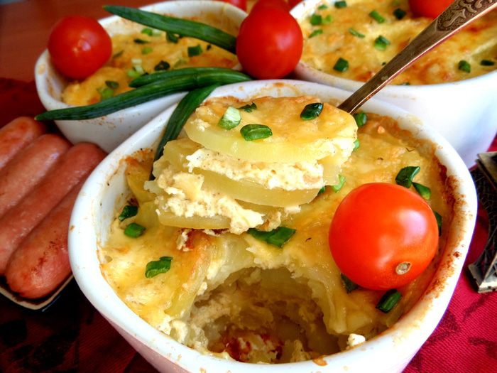 Картофель по-французски (au gratin)