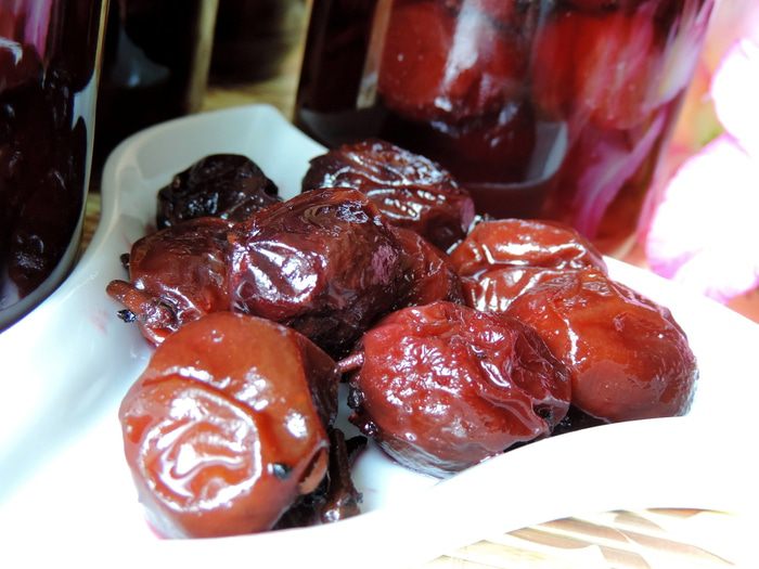 Маринованные сливы в &amp;quot;сухом&amp;quot; маринаде