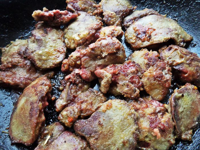 Печёнка в рыжей шубке