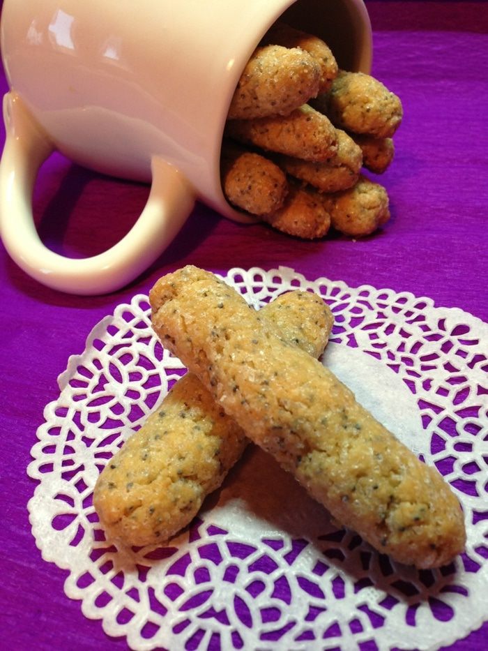 Арахисово-маковые палочки