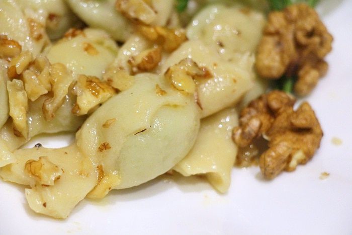 Карамелли с рикоттой, шпинатом и пармезаном