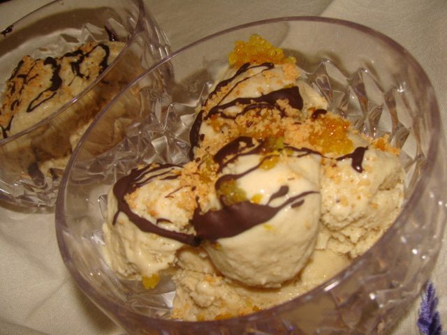 Мороженое &amp;quot;Дуэт банана с апельсином&amp;quot; 