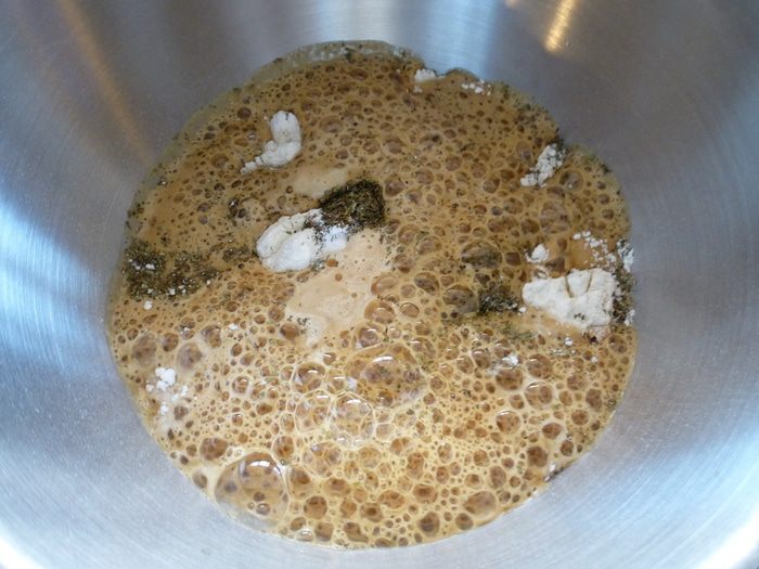 Бездрожжевой хлеб на пиве