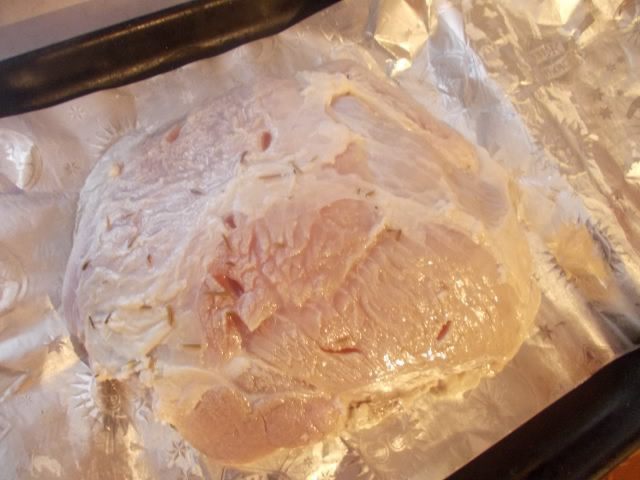 Праздничная свинина под медово-горчичной глазурью 