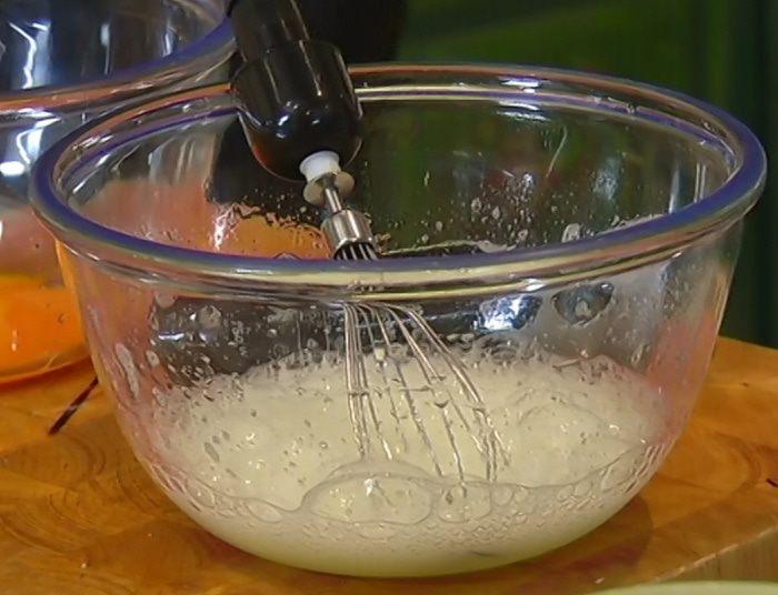 Бисквит на зеленом чае 