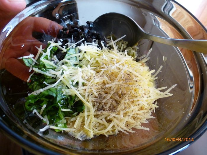 Спагетти с фаршированными томатами