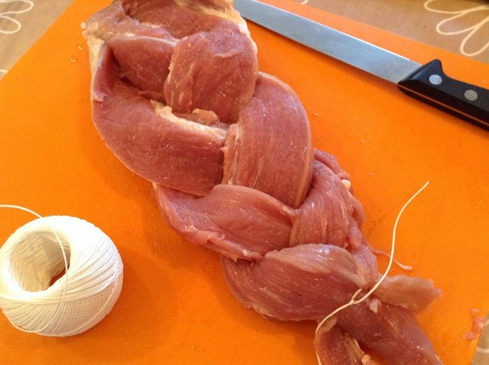 Вырезка под сыром