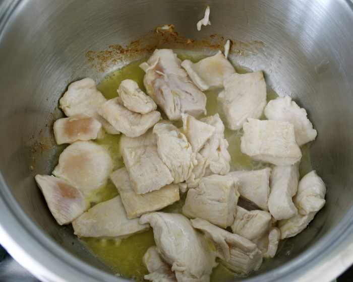 Карри из курицы с рисом