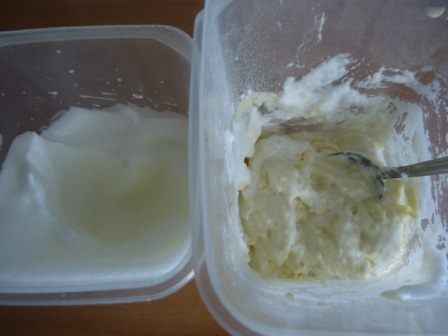 Миндальный рулет с шоколадным муссом