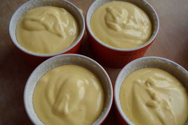 Суфле с белым шоколадом