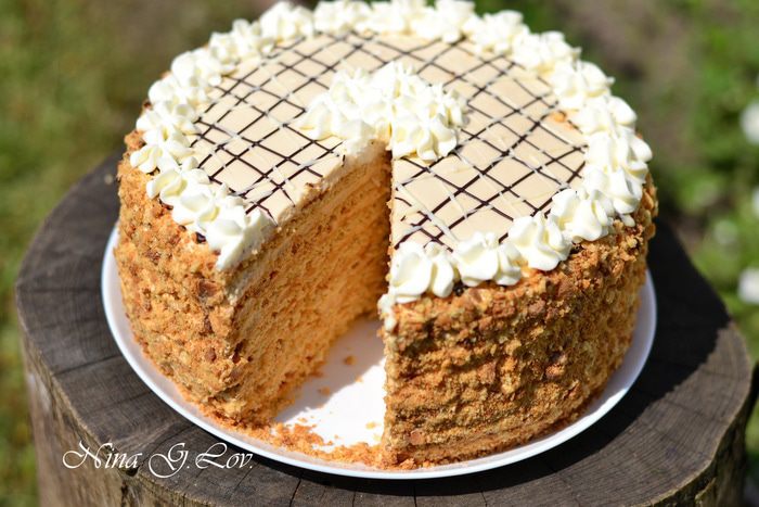 Арахисовый торт &amp;quot;Коровка&amp;quot;