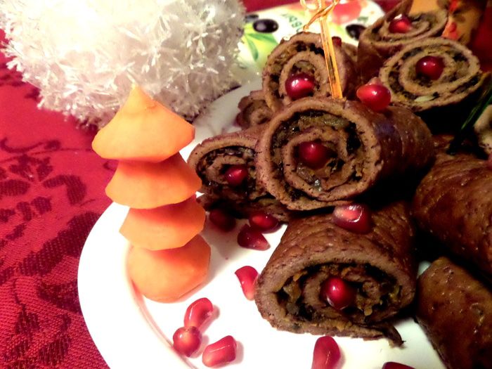 Рулетики из печени