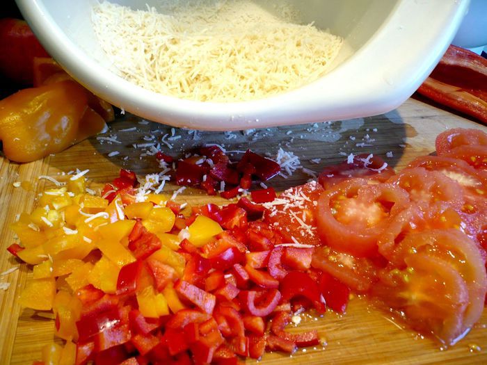 Рис с баклажанами и морепродуктами „Bella Испания“