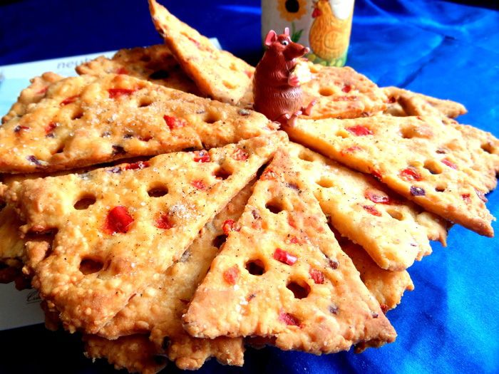 Французские крекеры с моими добавками