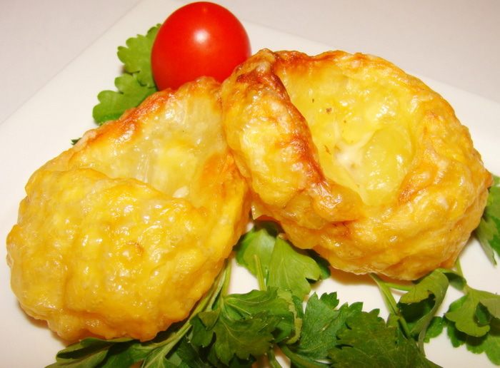 Лапоточки из картофеля с &amp;quot;Махезой&amp;quot;