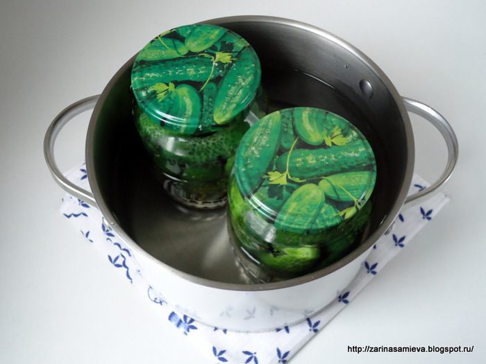 Огурцы острые маринованные