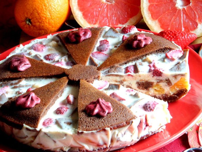 Летний торт &amp;quot;Фрукты в желе&amp;quot;