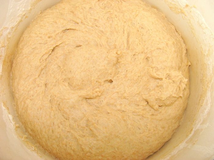 Молочный хлеб из цельнозерновой муки