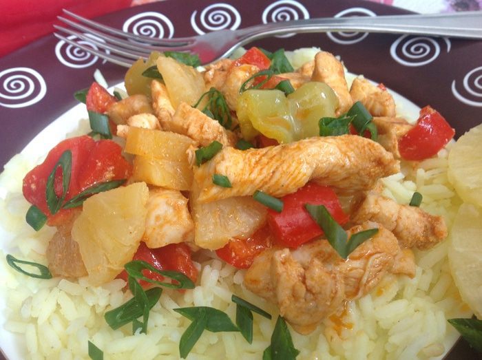 Курица по-гавайски