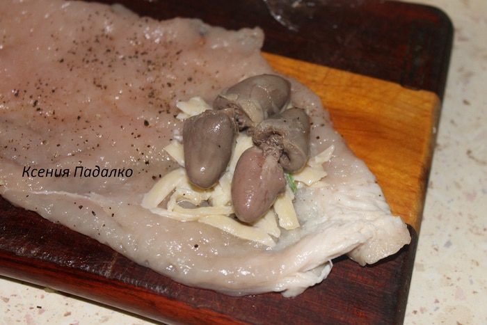 Куриные котлеты с сюрпризом