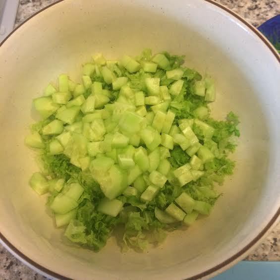 Легкий салат