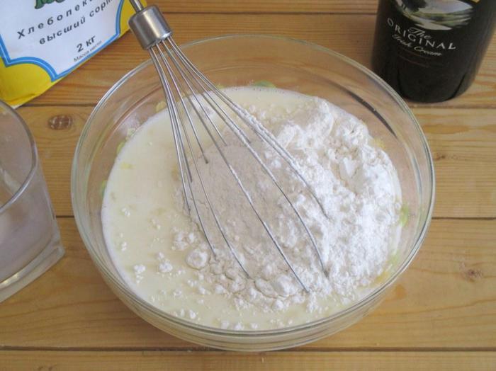 Блинчики со сливочным ликером 