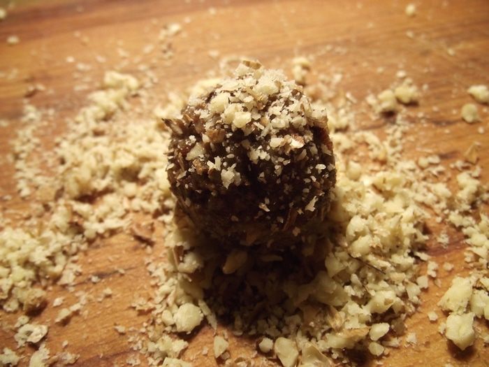 Домашние конфеты из сухофруктов