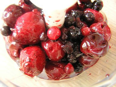 Нежный ягодный десерт