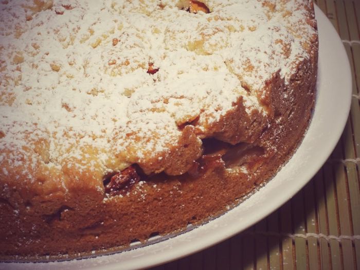 Шарлотка на песочном тесте