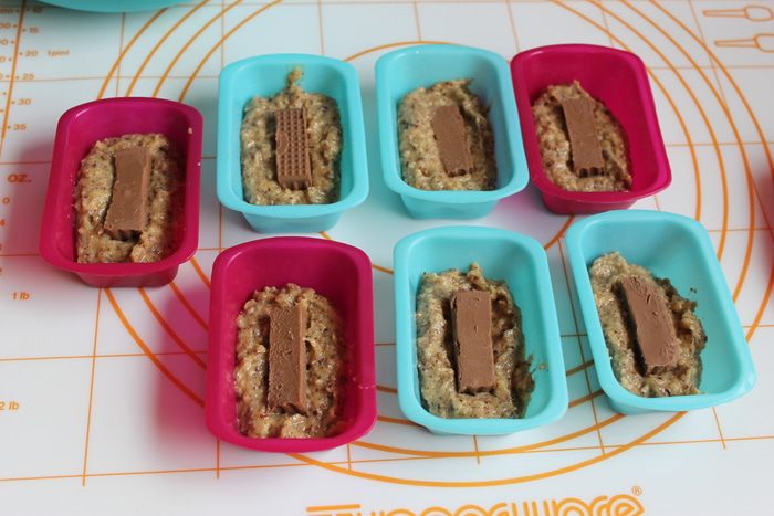 Шоколадно-ореховые мини-кухены