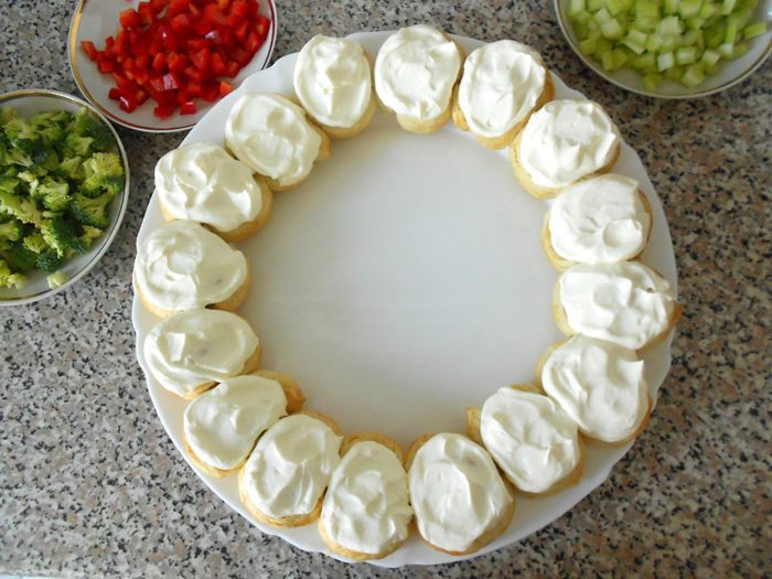 Закуска &amp;quot;Рождественский венок&amp;quot;