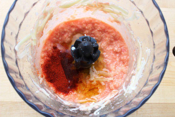 Паштет из сыра и томатов  (Almogrote Canario)