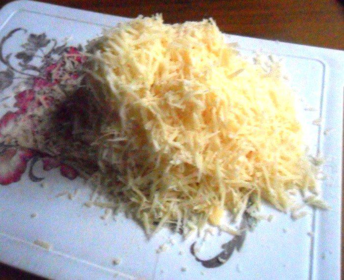 Сметанные вафли с сыром