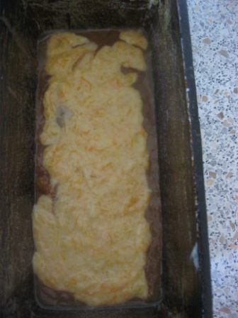 Кекс с тыквой и шоколадом