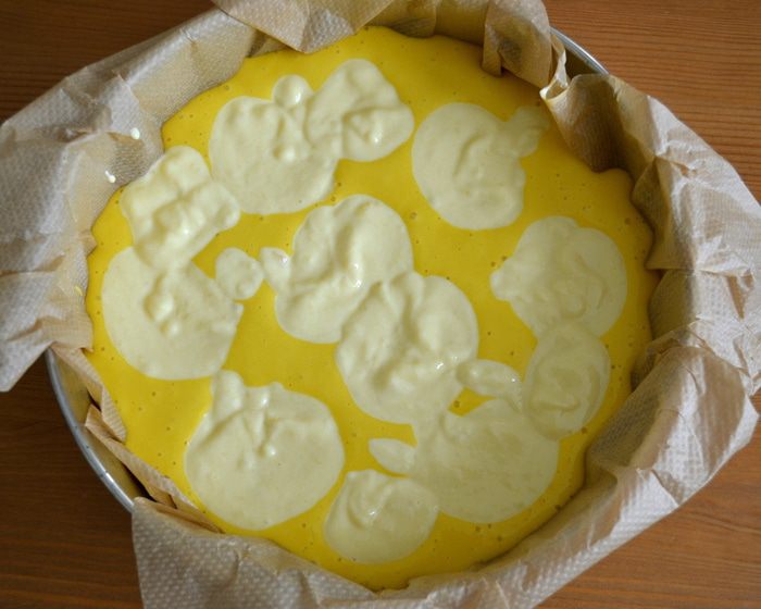 Торт &amp;quot;НУА&amp;quot; с рикоттой и нектаринами