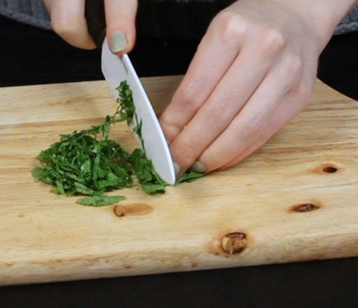 Севиче из морепродуктов с манго