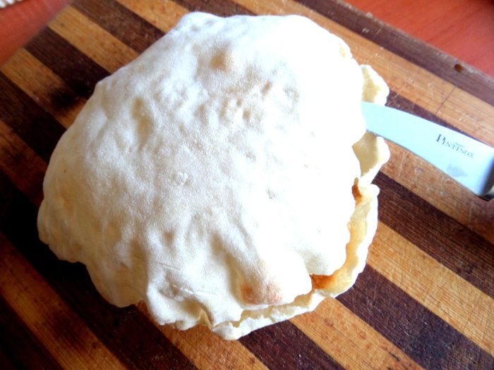 Фруктовый салат в съедобной тарелке