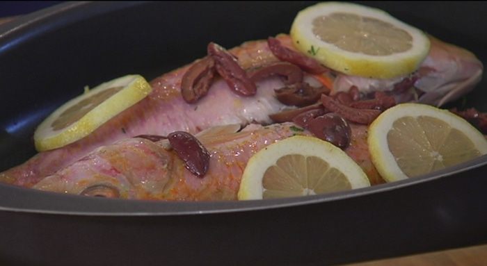 Красноперка по-лигурийски 