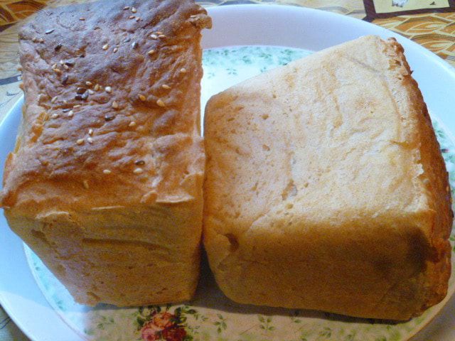 Бездрожжевой постный хлеб