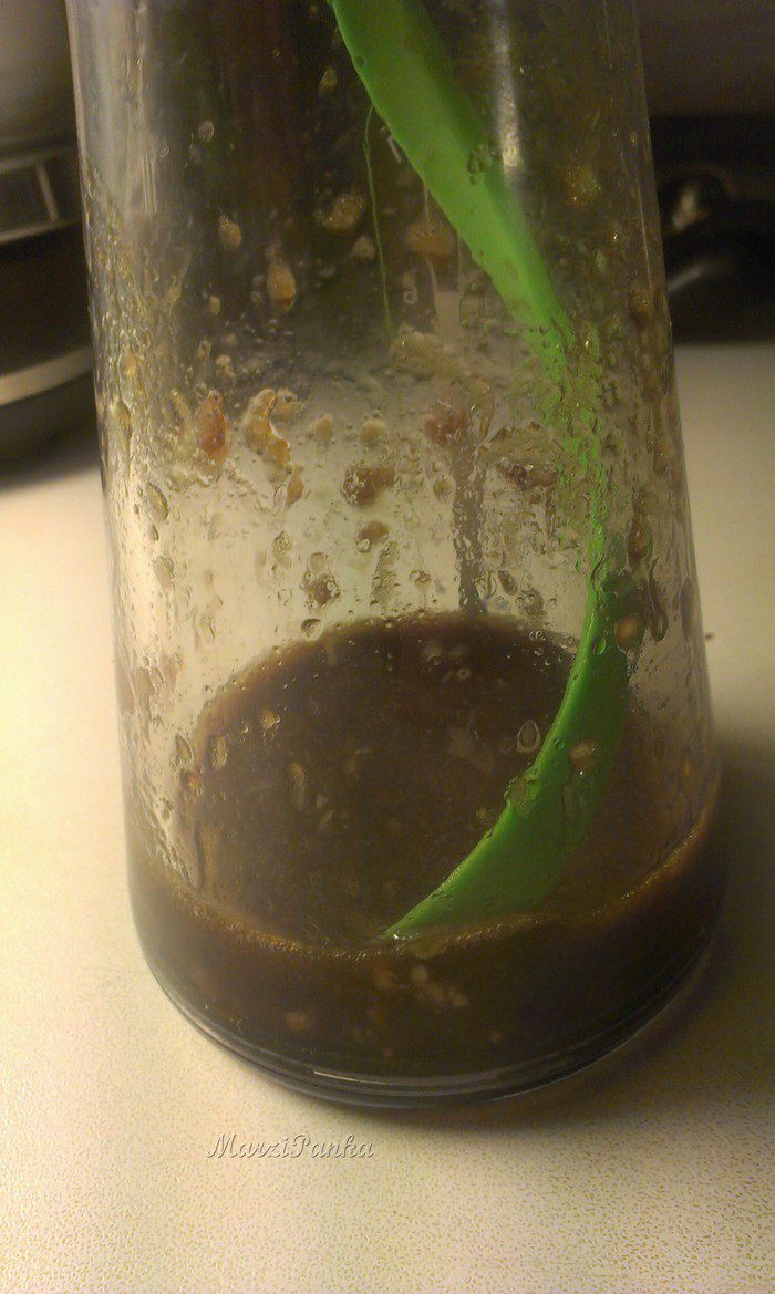 Девчачий теплый салат