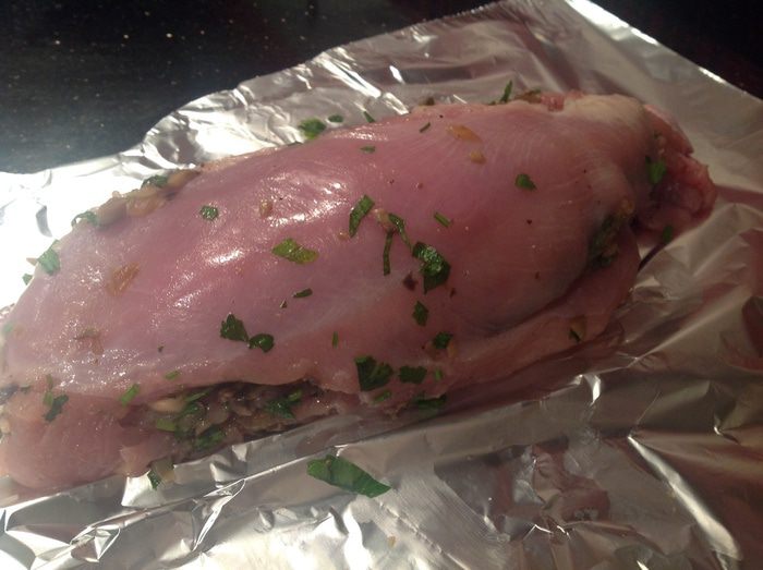 Рулет из индейки