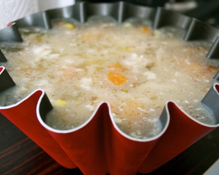 Аспик из курицы и овощей